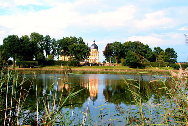 000118 Memmeldorf Schloß Seehof mit See