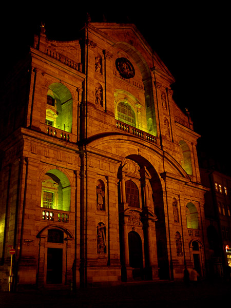0109Martinskirche bei Nacht