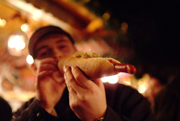 0220Halber Meter Wurst