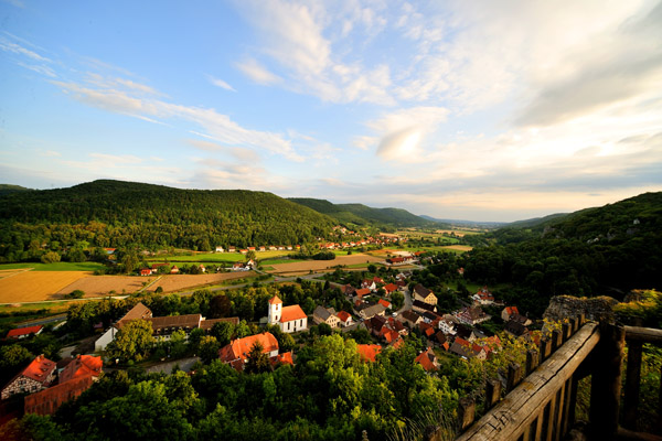 0339112 Blick von der Streitburg Richtung Ebermannstadt