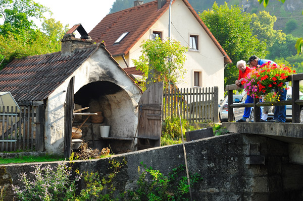 0481136 Über 300Jahre alter Brotofen in Pottenstein