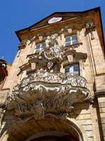 00557 Bamberg Rathaus Balkon