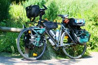 0261Mein Drahtesel im Bamberger Hainpark