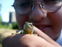 0418Junge mit Eidechse