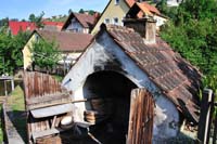 0483139 Über 300Jahre alter Brotofen in Pottenstein