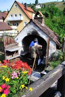 0511167 Über 300Jahre alter Brotofen in Pottenstein