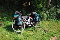 0518174 Plattfuss bei 50 kmh über Pottenstein und ca.70 Kilo Gewicht